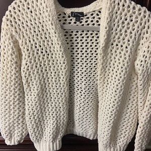 Target Art Class Girls cream cardigan sweater Size 10/12